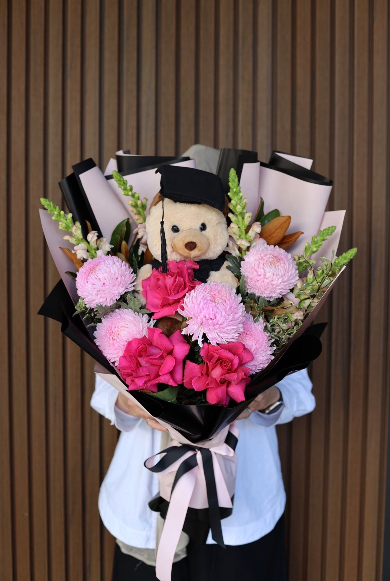 Pink Teddy Bouquet