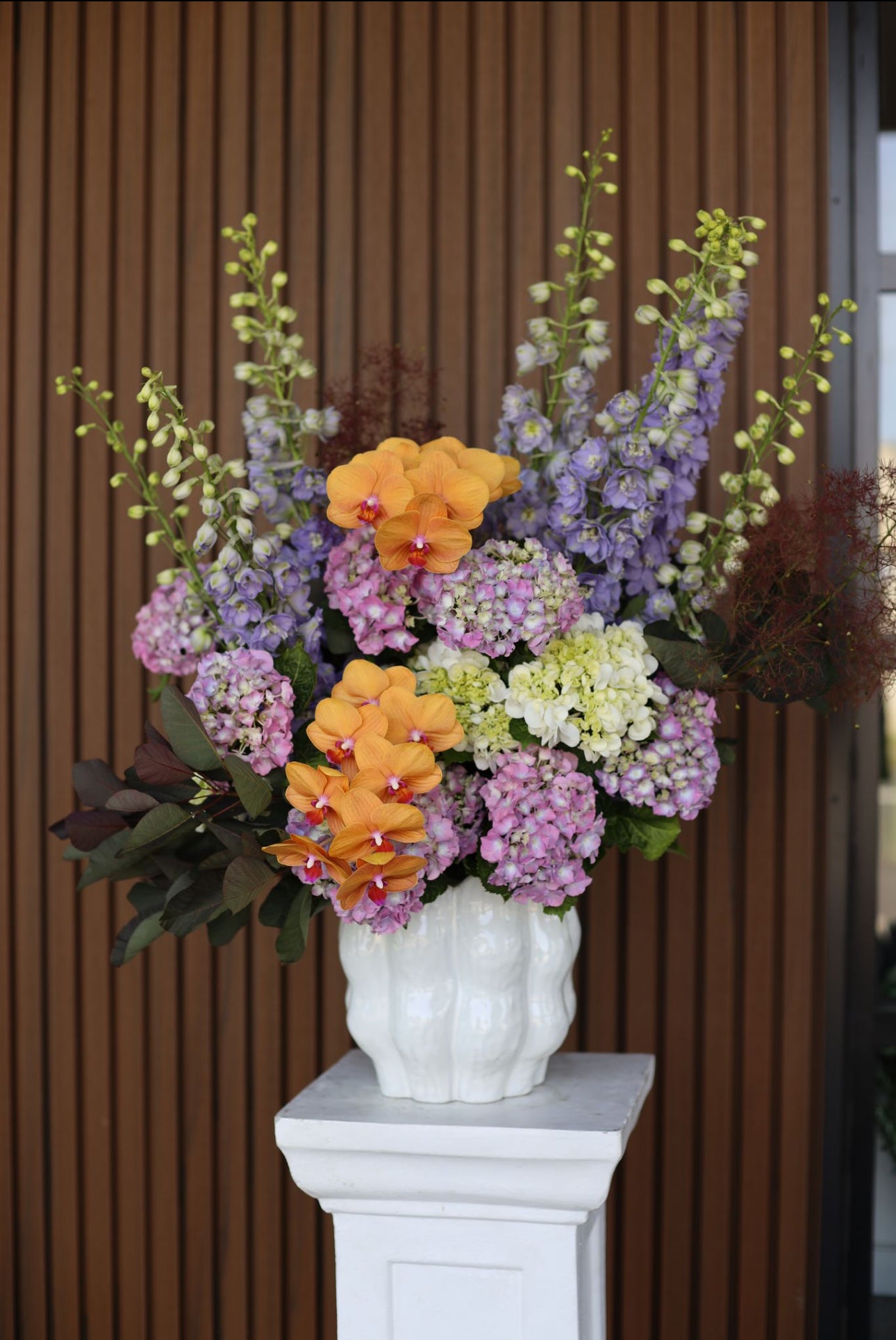 “Golden Orchard Luxe Arrangement