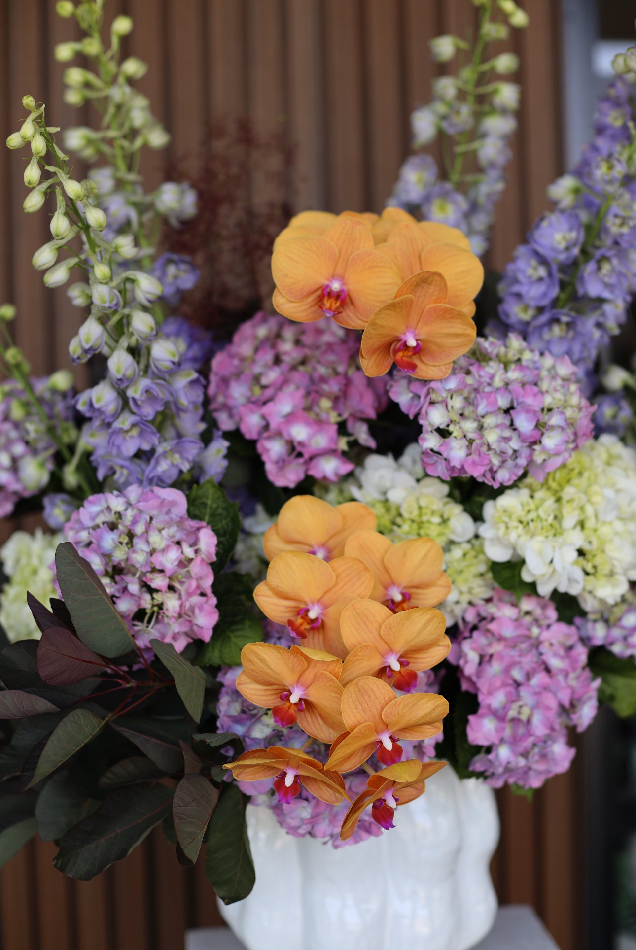 “Golden Orchard Luxe Arrangement