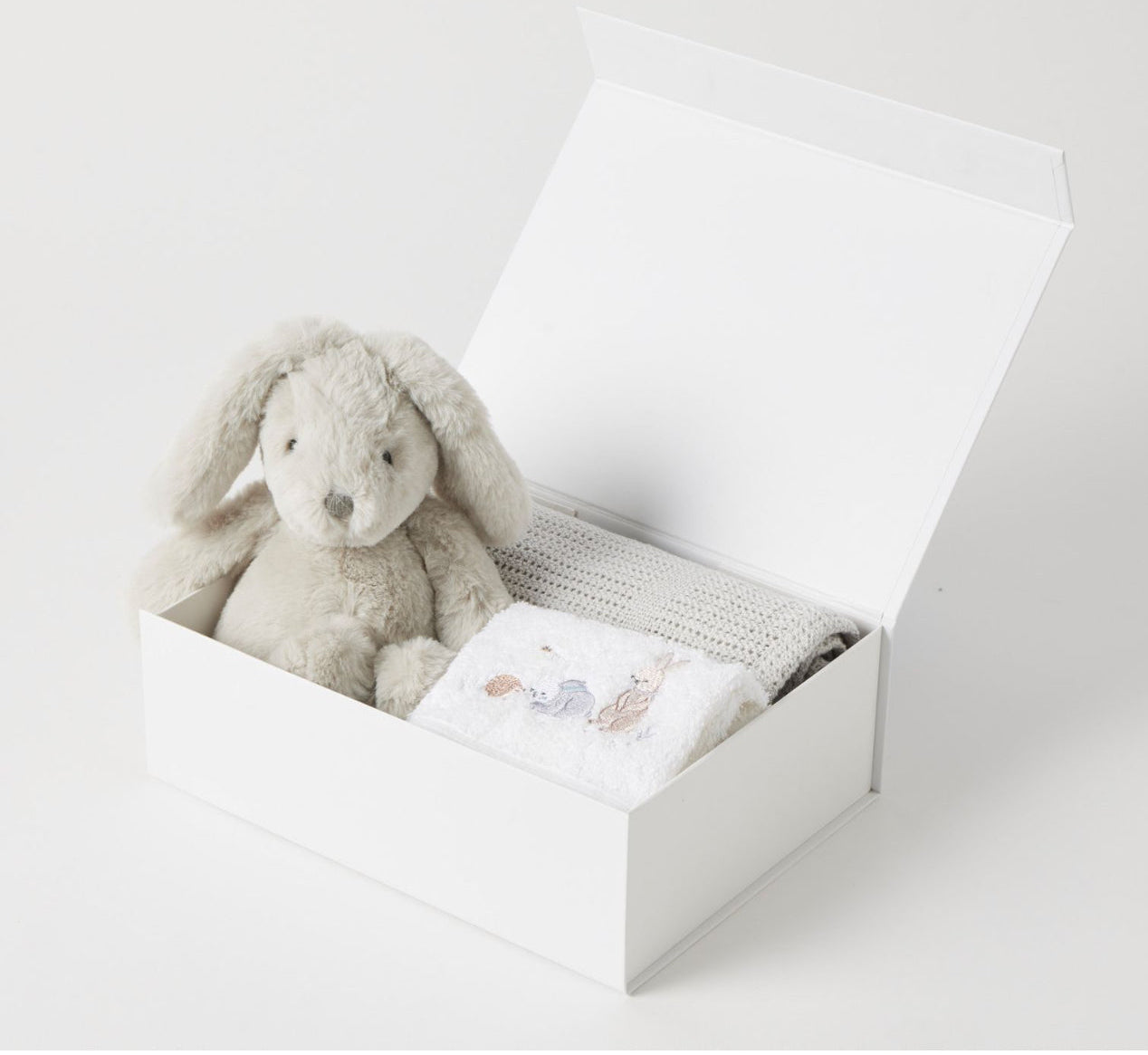 SWEET BUNNY BABY GIFT SET GREY