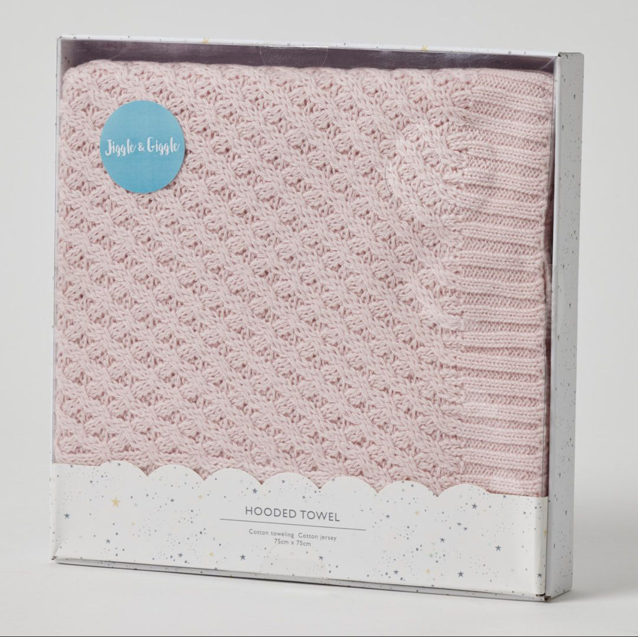 Baby pink Knitted Baby Blanket