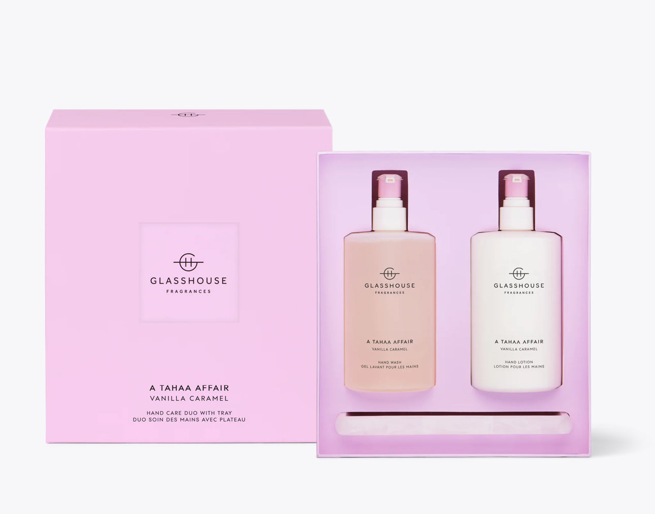 A TAHAA AFFAIR VANILLA CARAMEL
Hand Care Duo With Tray