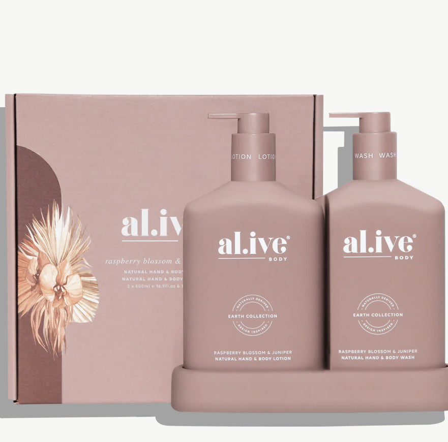 wash & lotion duo
RASPBERRY BLOSSOM & JUNIPER