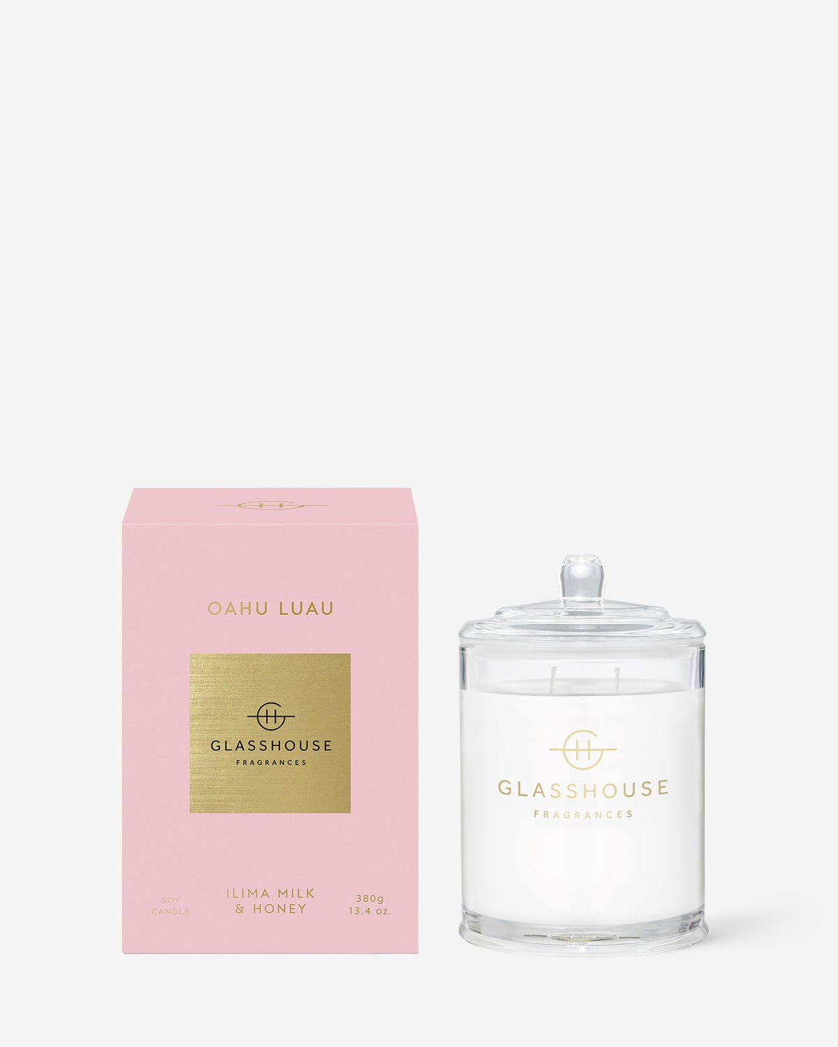 Oahu Luau 380g candle by Glasshouse Fragrances