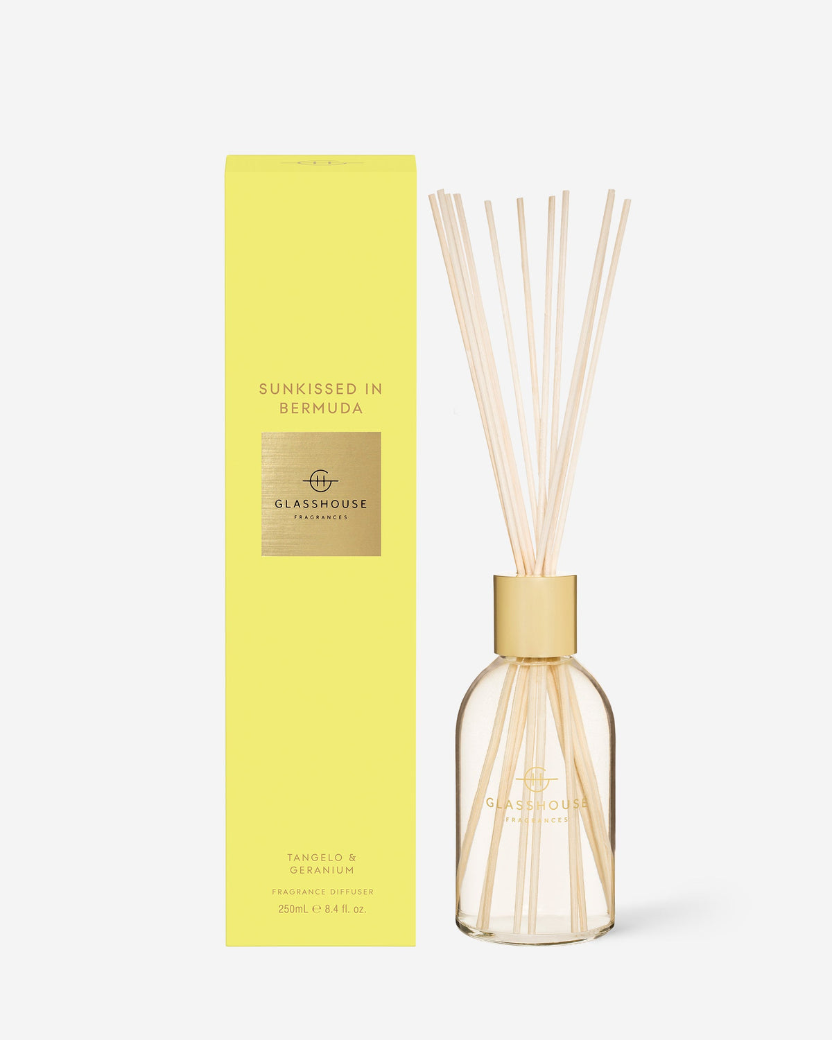 Sunkissed in Bermuda 250ml diffuser by Glasshouse Fragrances