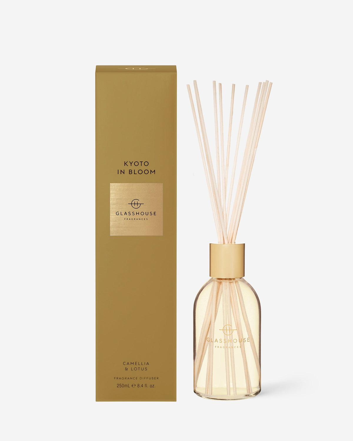 Kyoto in Bloom 250ml diffuser by Glasshouse Fragrances