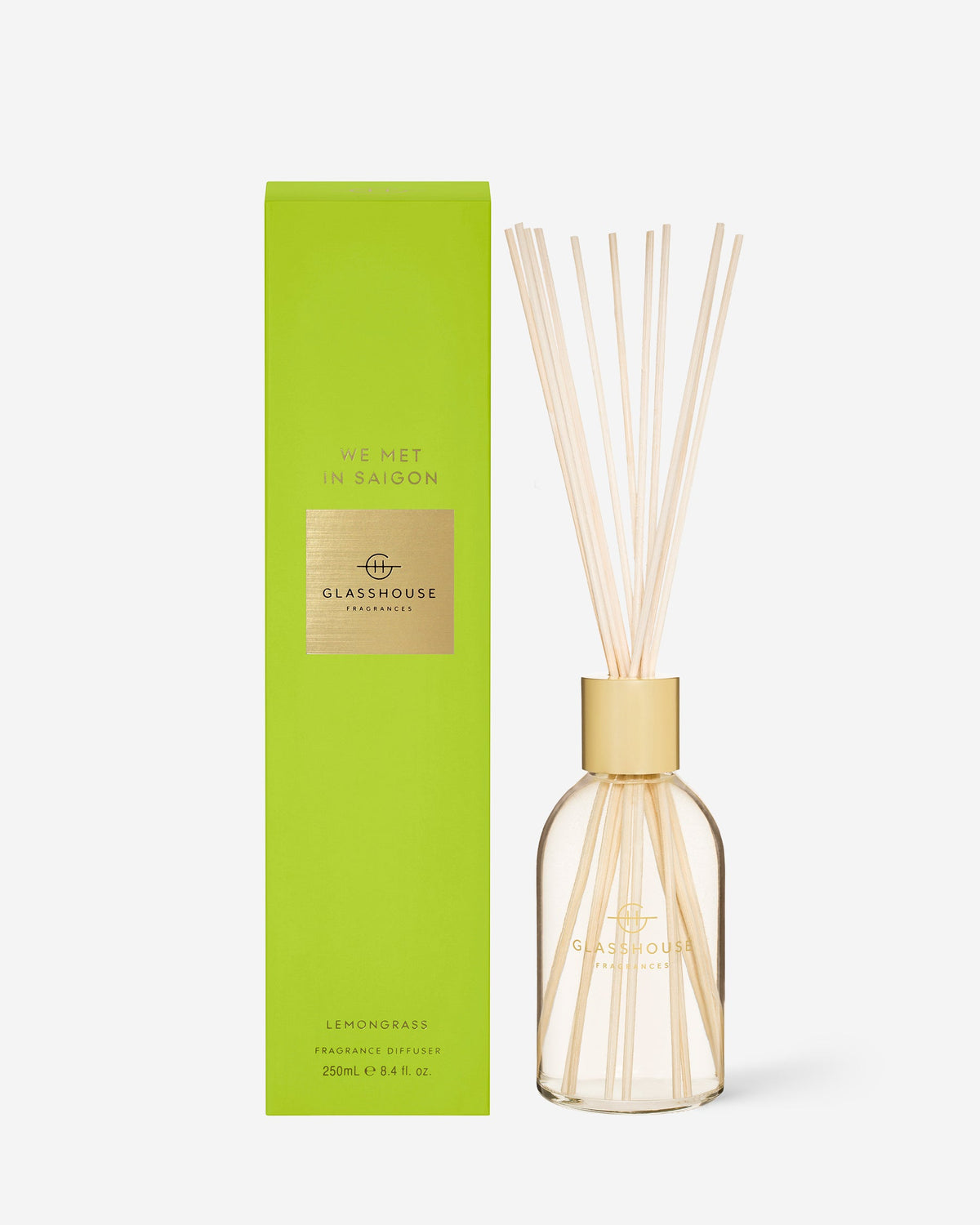 We Met in Saigon 250ml diffuser by Glasshouse Fragrances