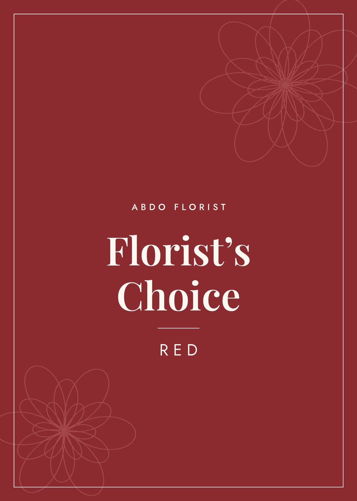 Florist's Choice Red – Abdo Florist Sydney