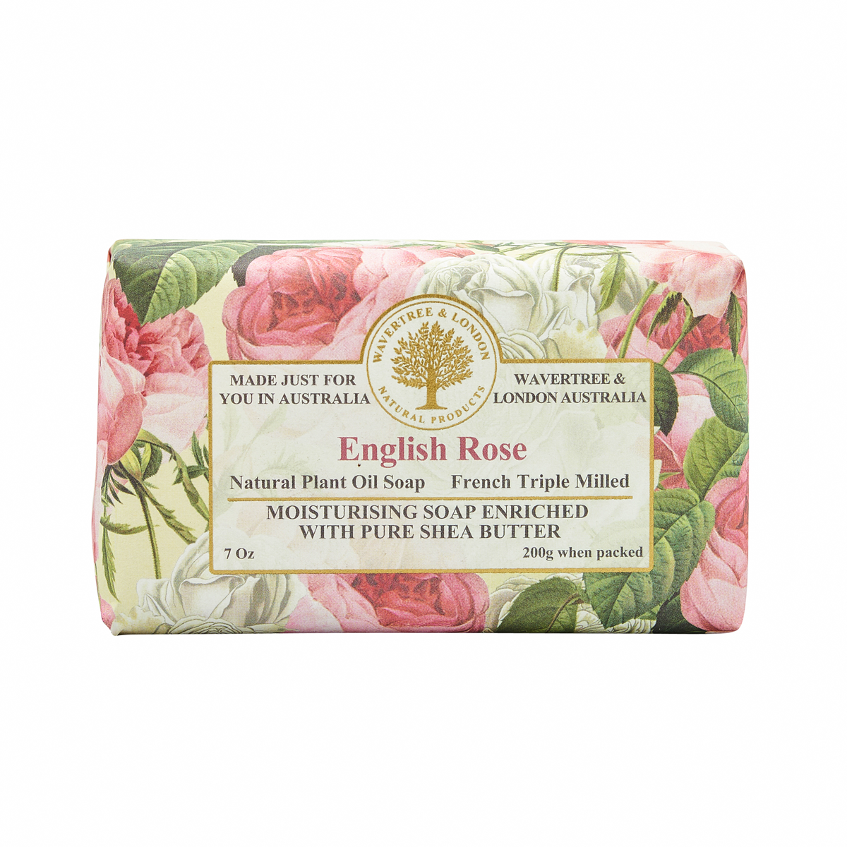 Wavertree & London English Rose Soap Bar 200g – Abdo Florist