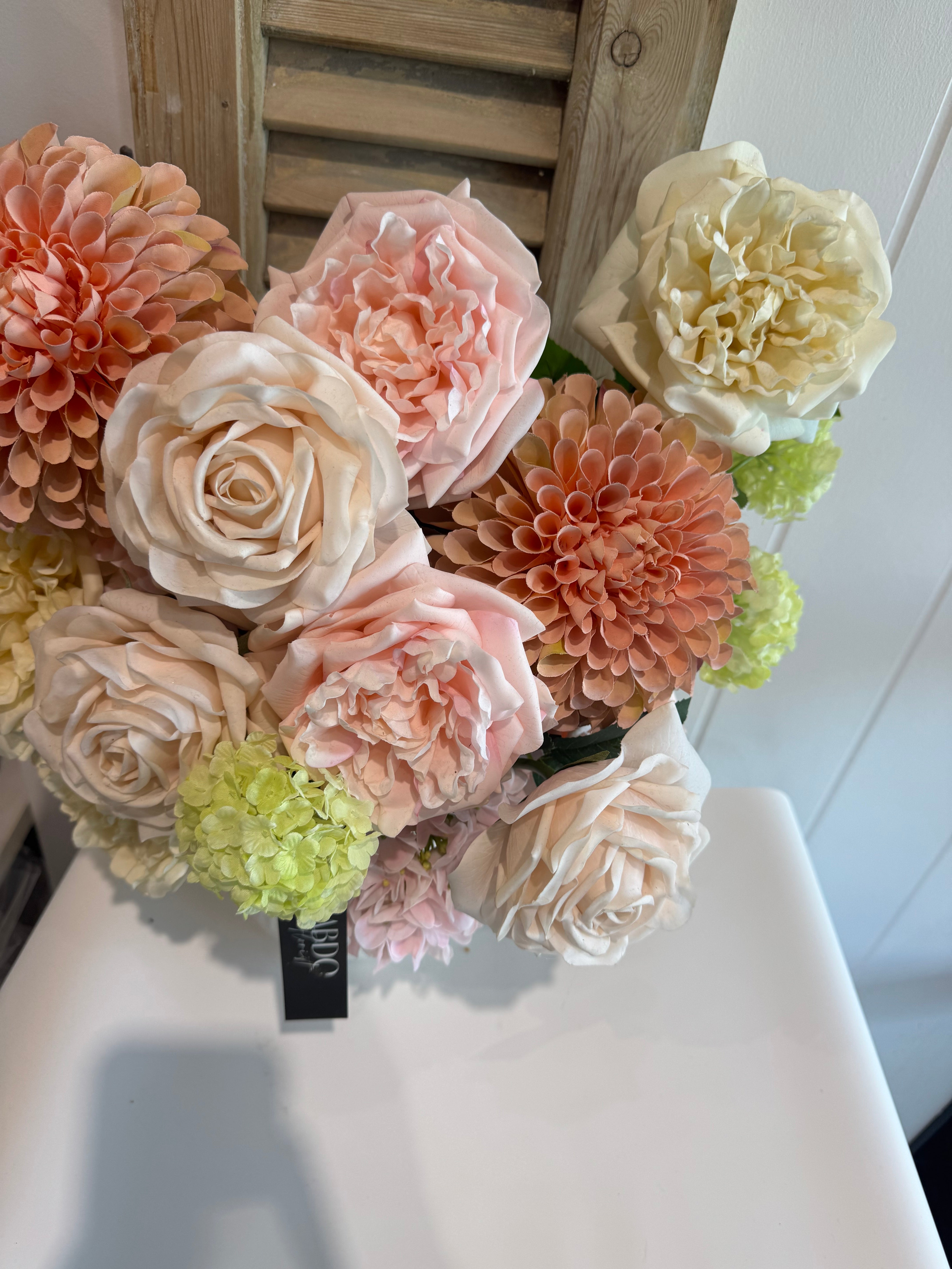 Blush Mum artificial arrangement
