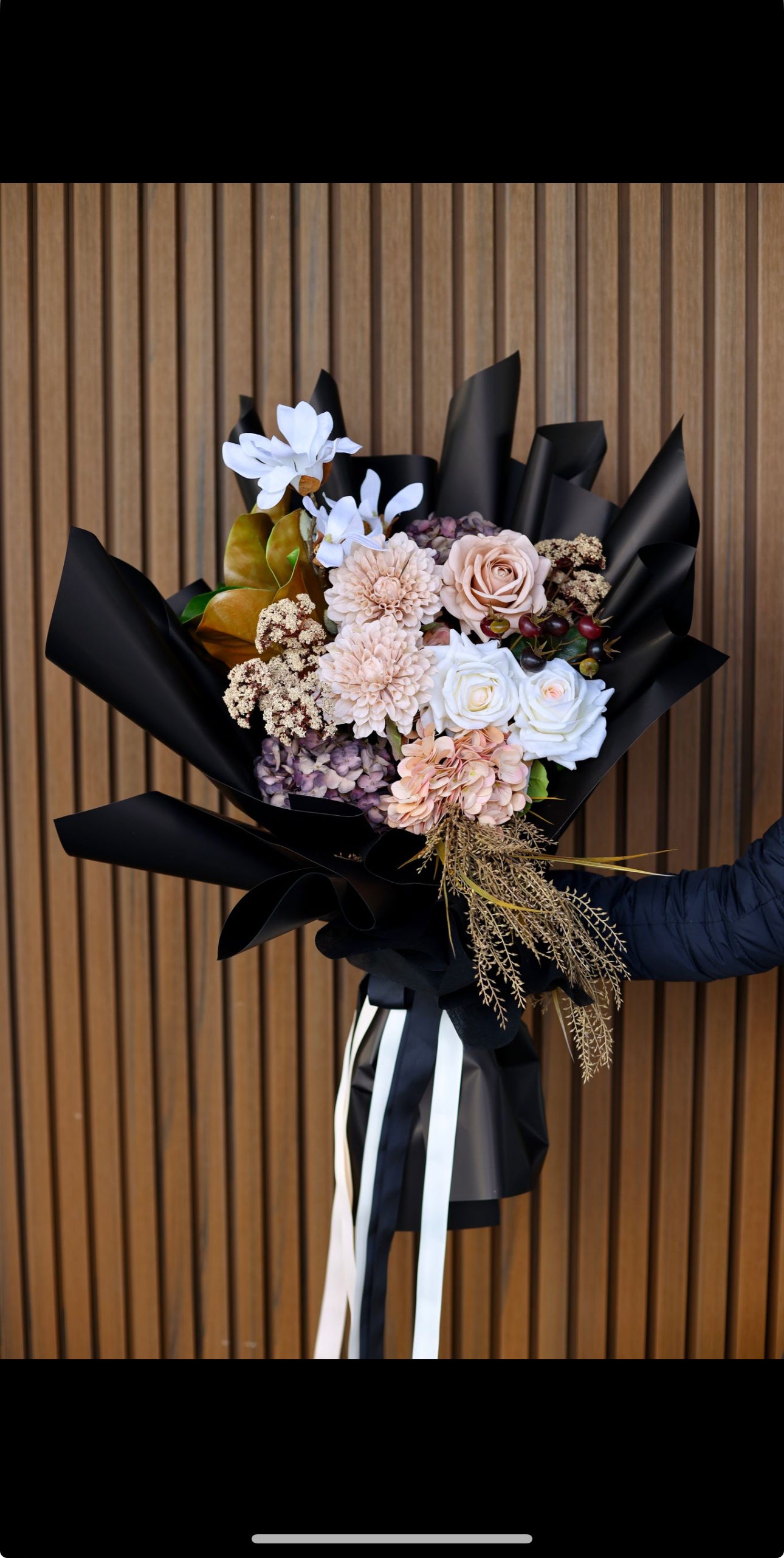 Midnight Elegance Artificial ( Faux) Flowers
