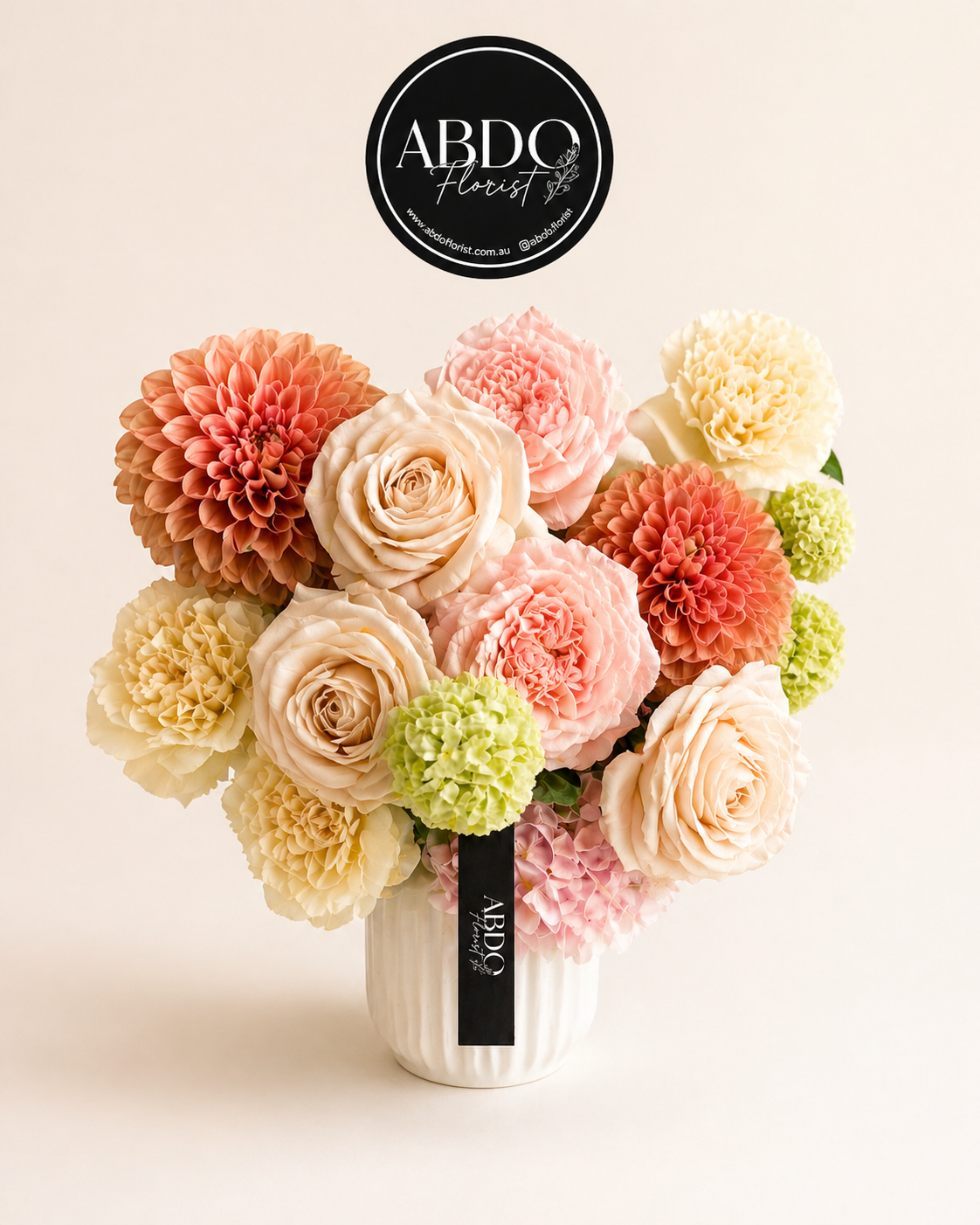 Blush Mum artificial arrangement ￼