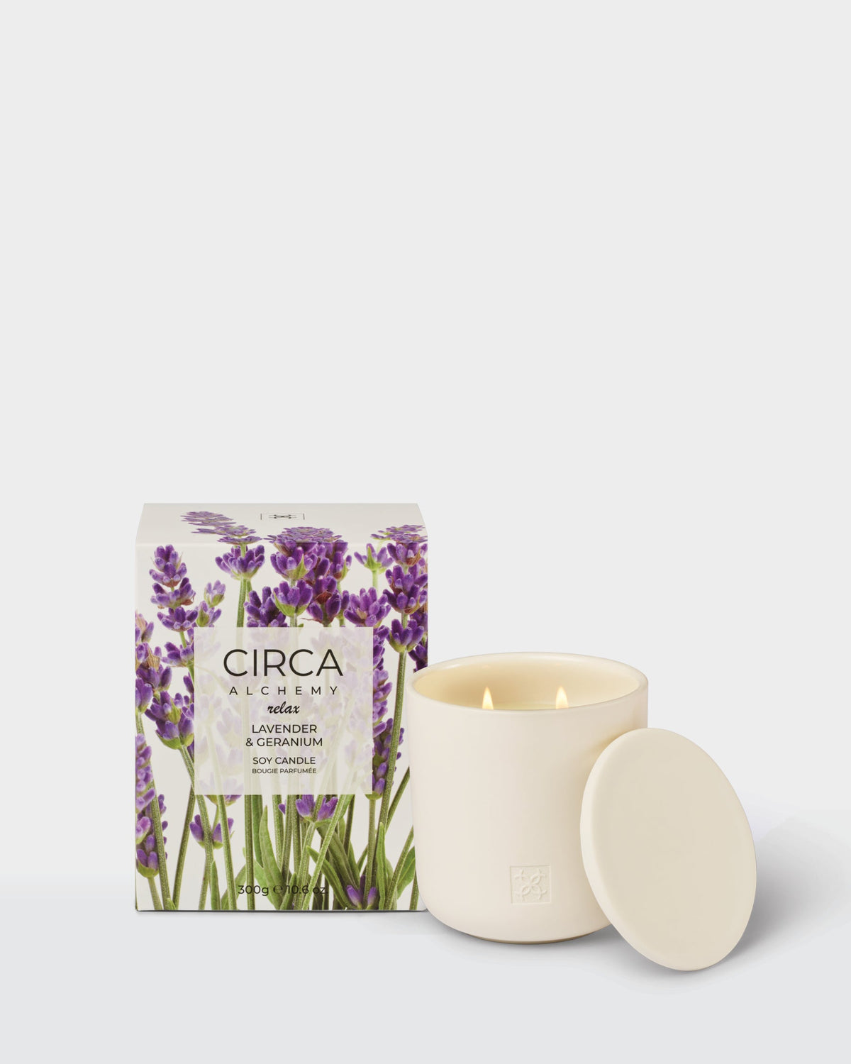 Circa Lavender & Geranium Alchemy 300g candle