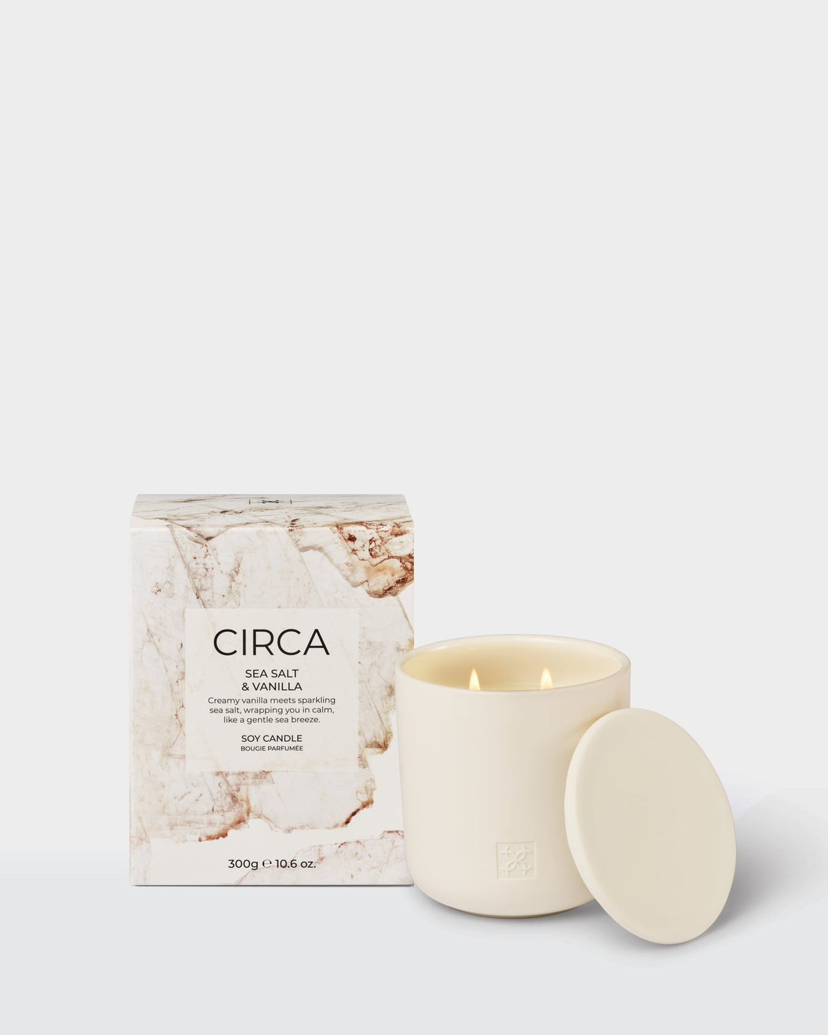 Circa Sea Salt & Vanilla 300g candle