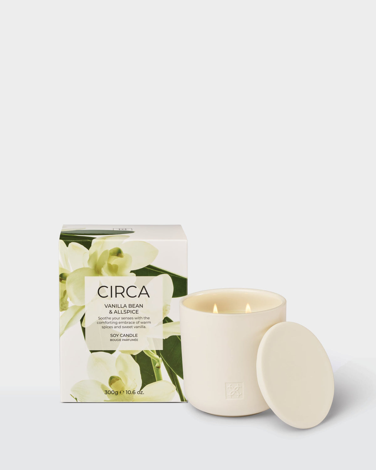 Circa Vanilla Bean & Allspice 300g candle