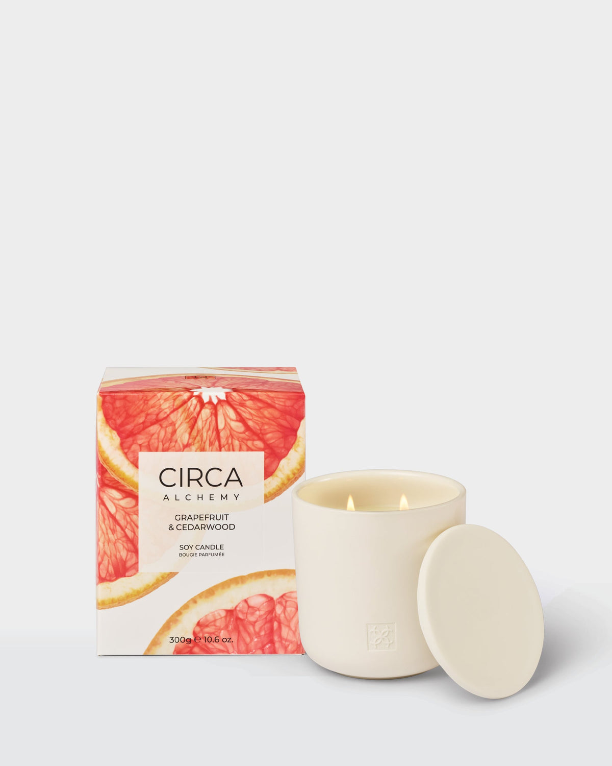 Circa Grapefruit & Cedarwood Alchemy 300g candle