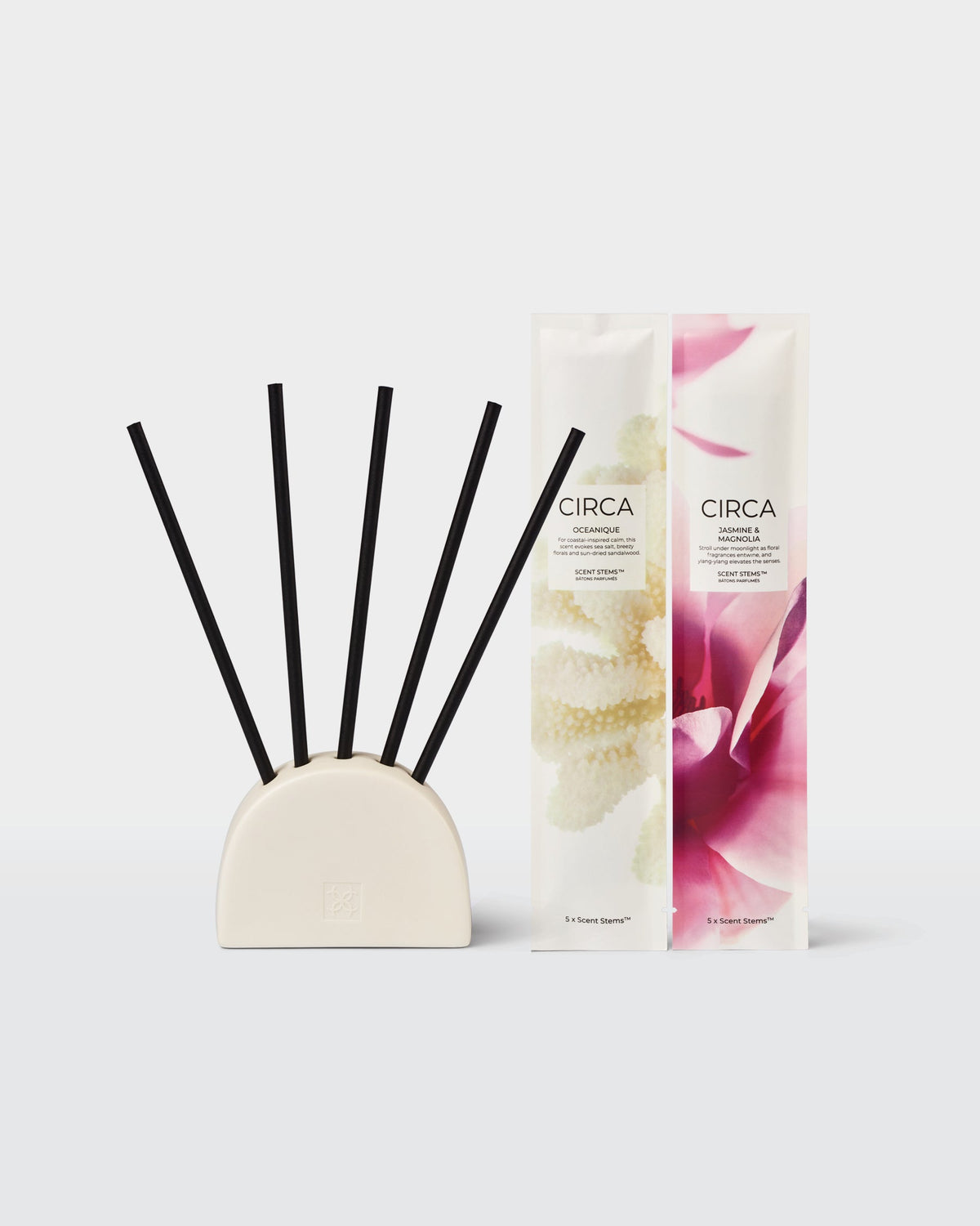 Circa Liquidless Diffuser Set – included scent stems