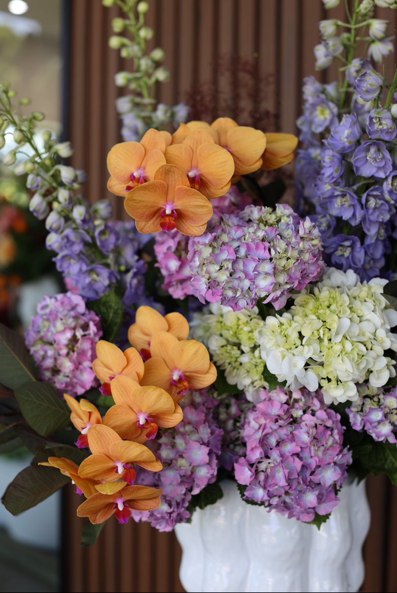 “Golden Orchard Luxe Arrangement