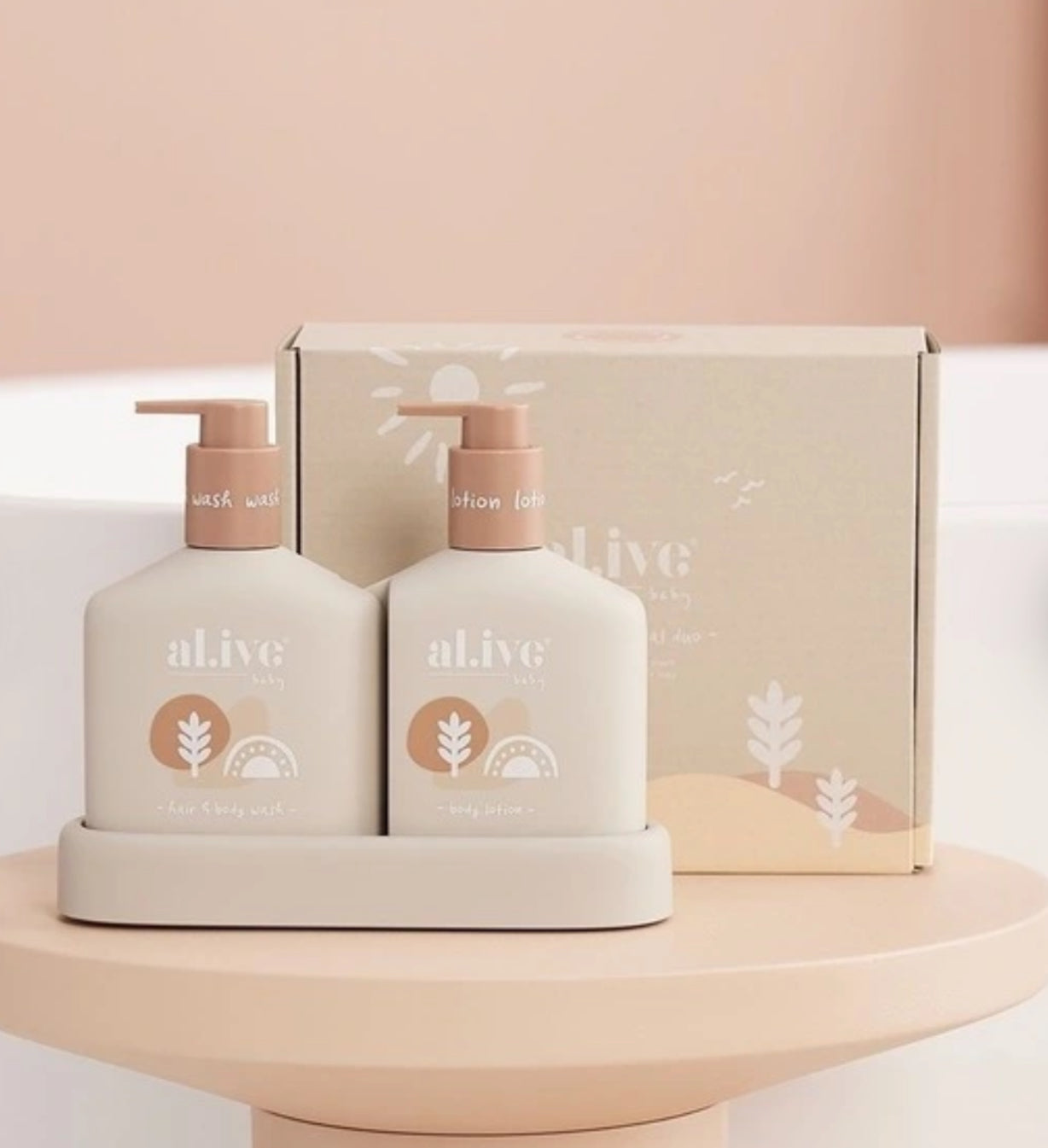 Baby Hair & Body Duo in Calming Oat