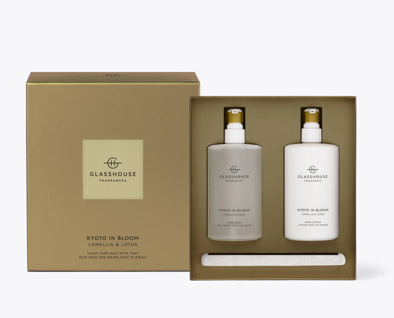KYOTO IN BLOOM CAMELLIA & LOTUS
Hand Care Duo With Tray