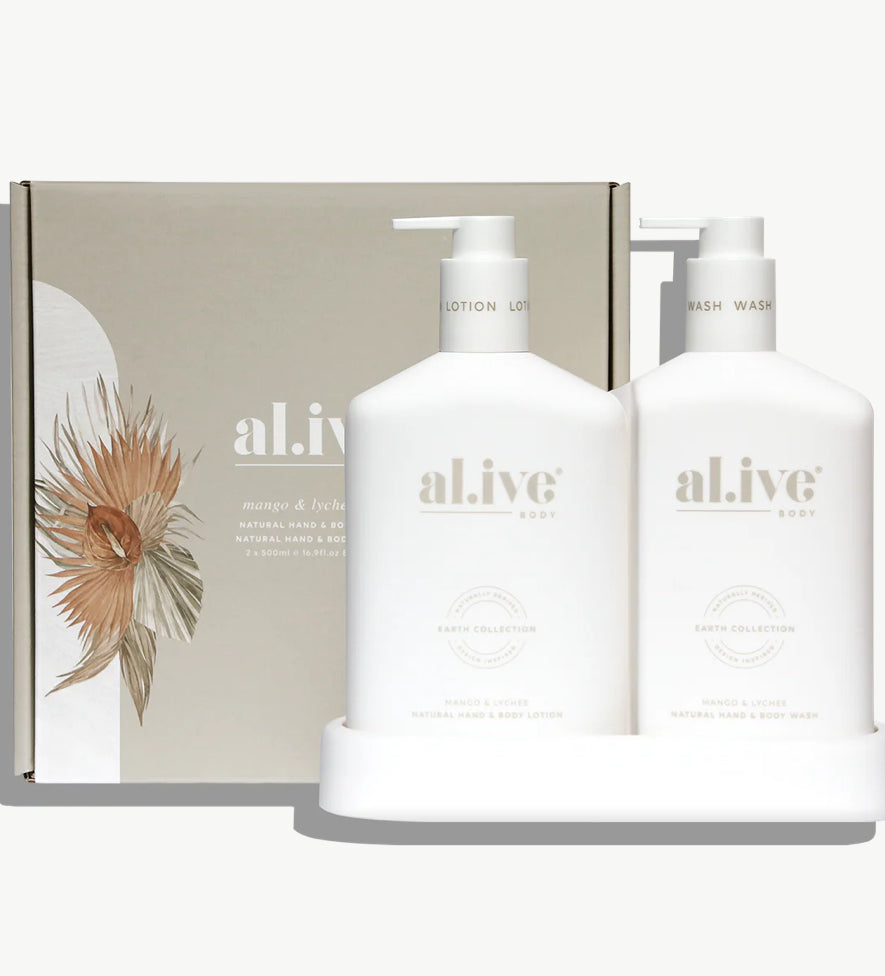wash & lotion duo
MANGO & LYCHEE