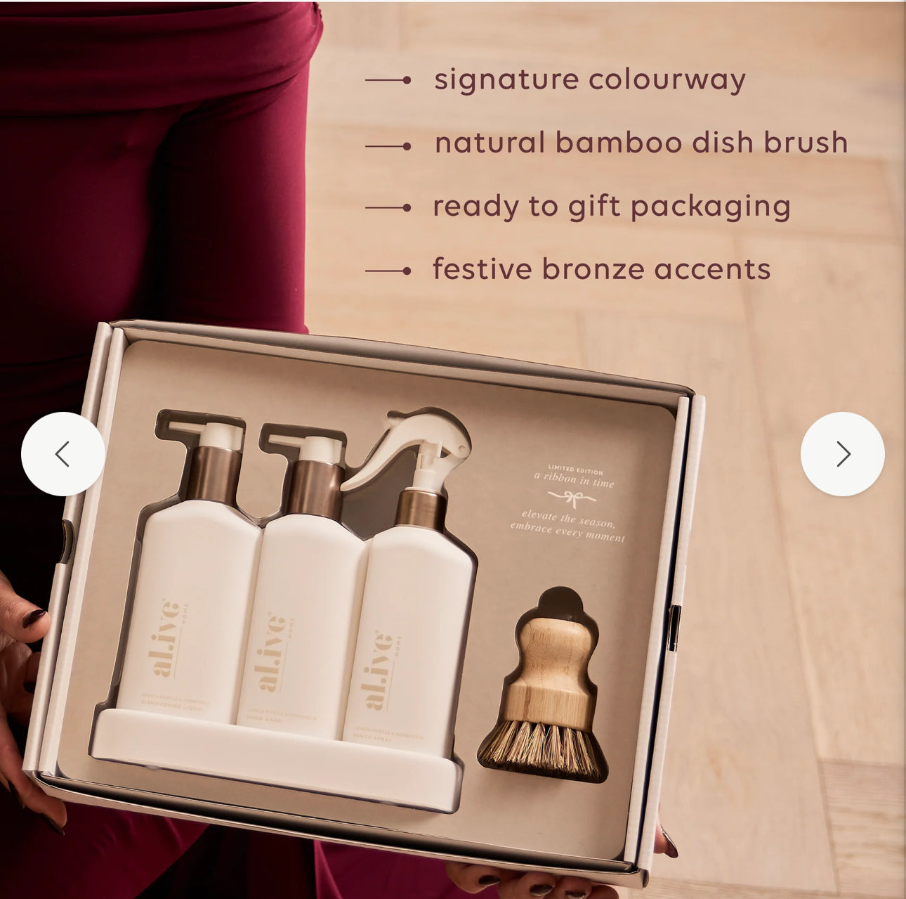 bronze kitchen trio gift set
LEMON MYRTLE & HONEYDEW