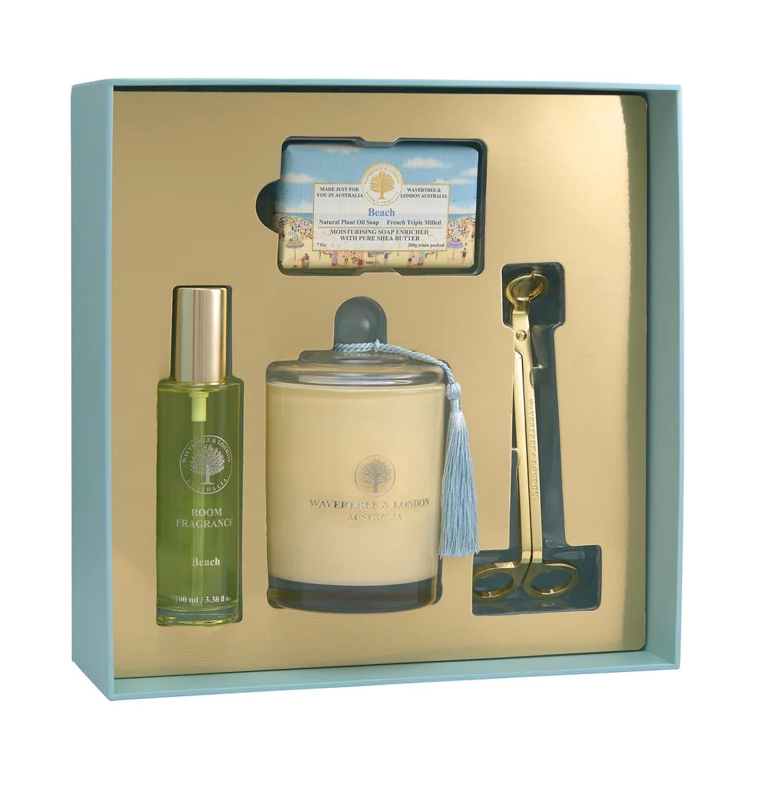 Wavertree and London beach gift set