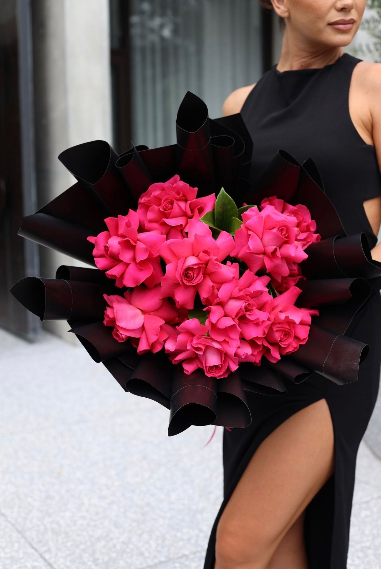 Forever Hot Pink 12 Roses