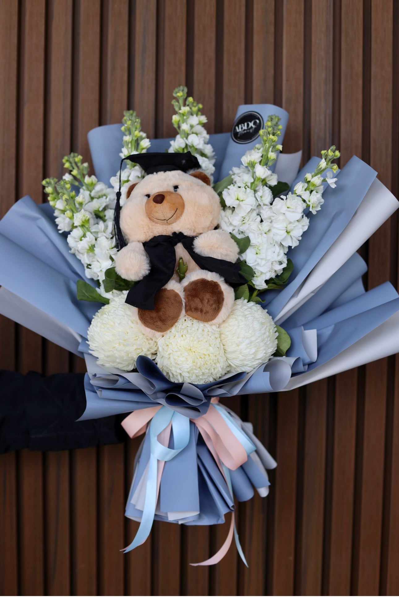 “Congrats Grad Bear Bouquet”