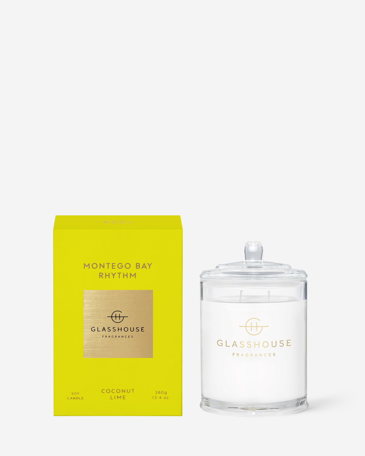 Montego Bay Rhythm 380g candle by Glasshouse Fragrances