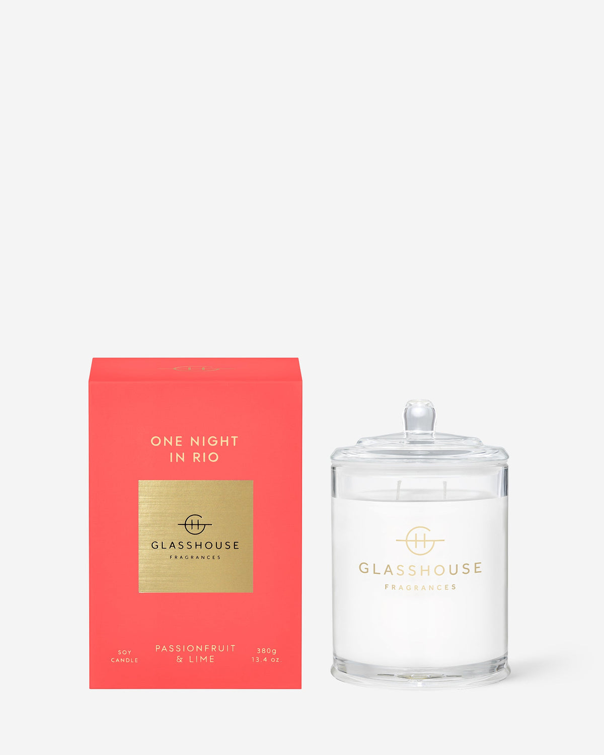 One Night in Rio 380g candle by Glasshouse Fragrances