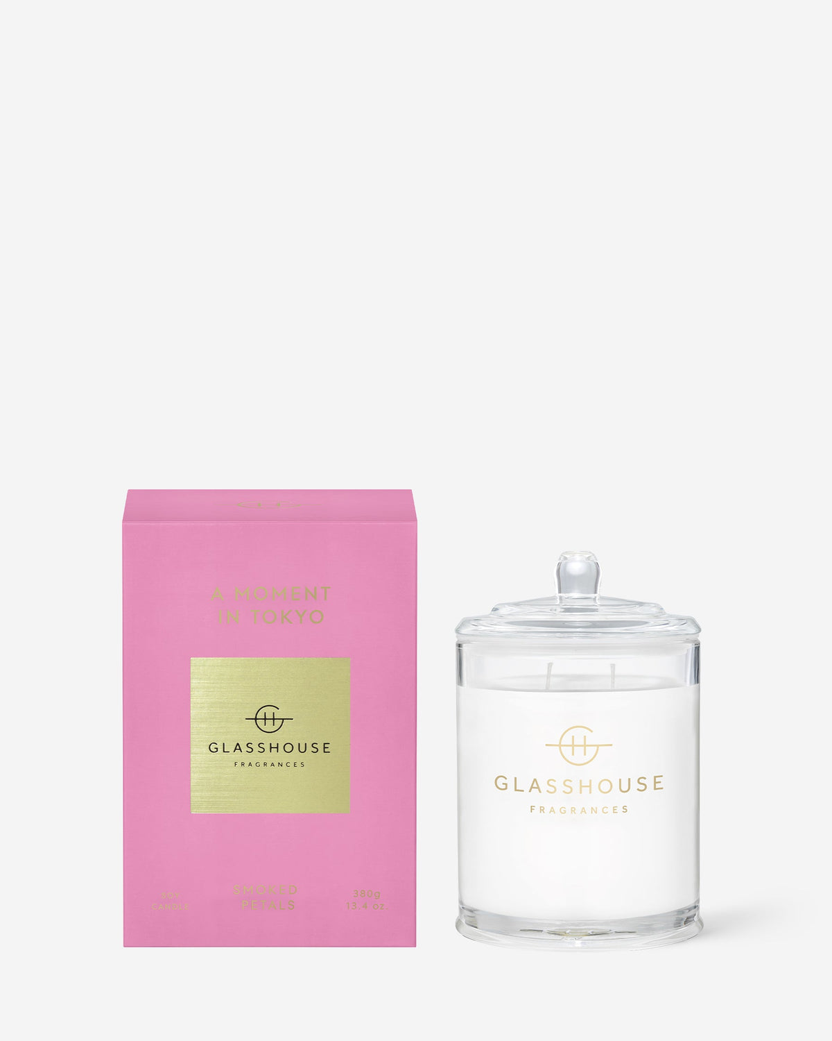 A Moment in Tokyo 380g candle by Glasshouse Fragrances