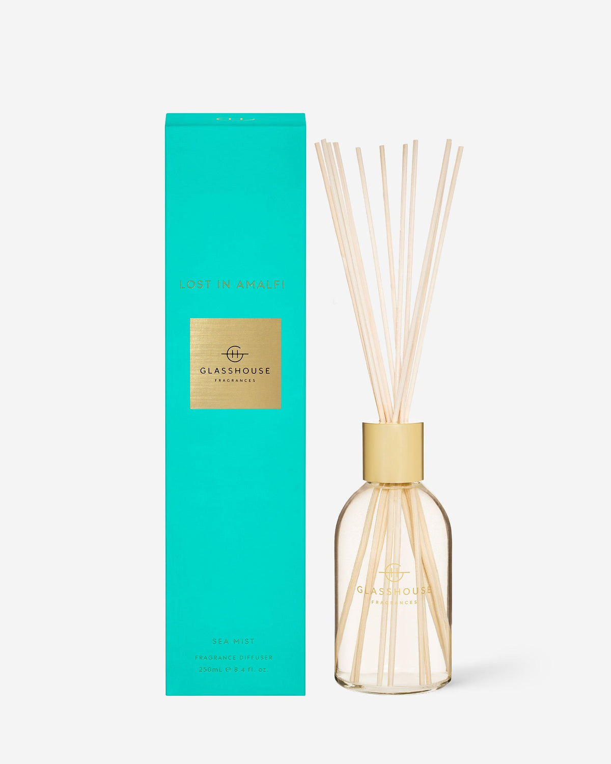 Lost in Amalfi 250ml diffuser by Glasshouse Fragrances