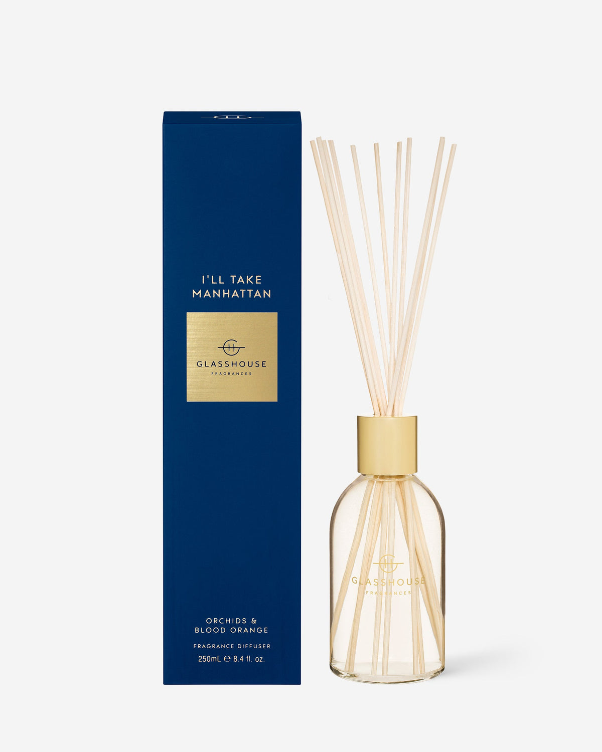 I'll Take Manhattan 250ml diffuser by Glasshouse Fragrances