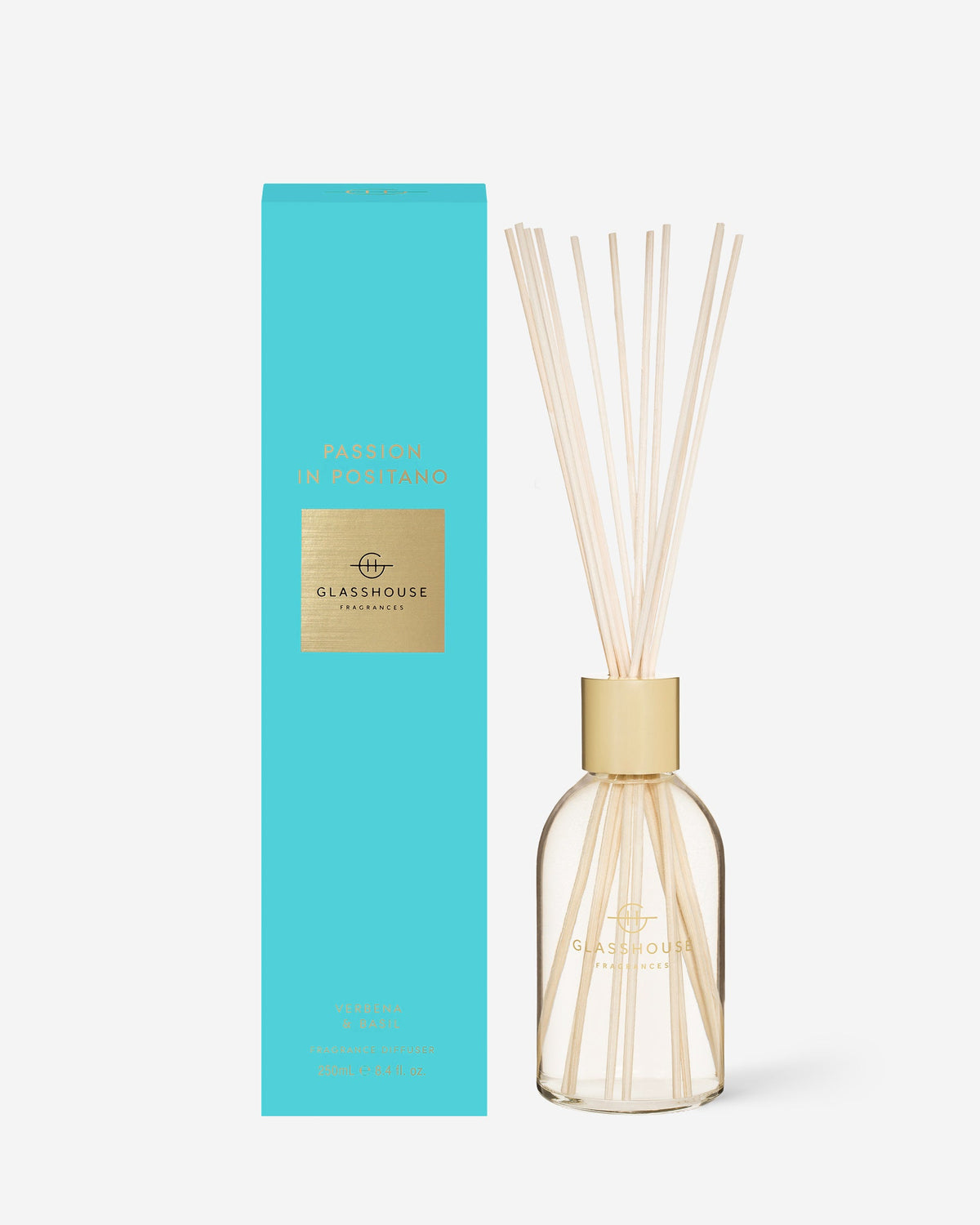 Passion in Positano 250ml diffuser by Glasshouse Fragrances