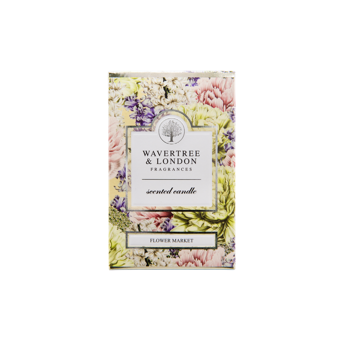 Wavertree & London Flower Market Candle – alternate view – Abdo Florist