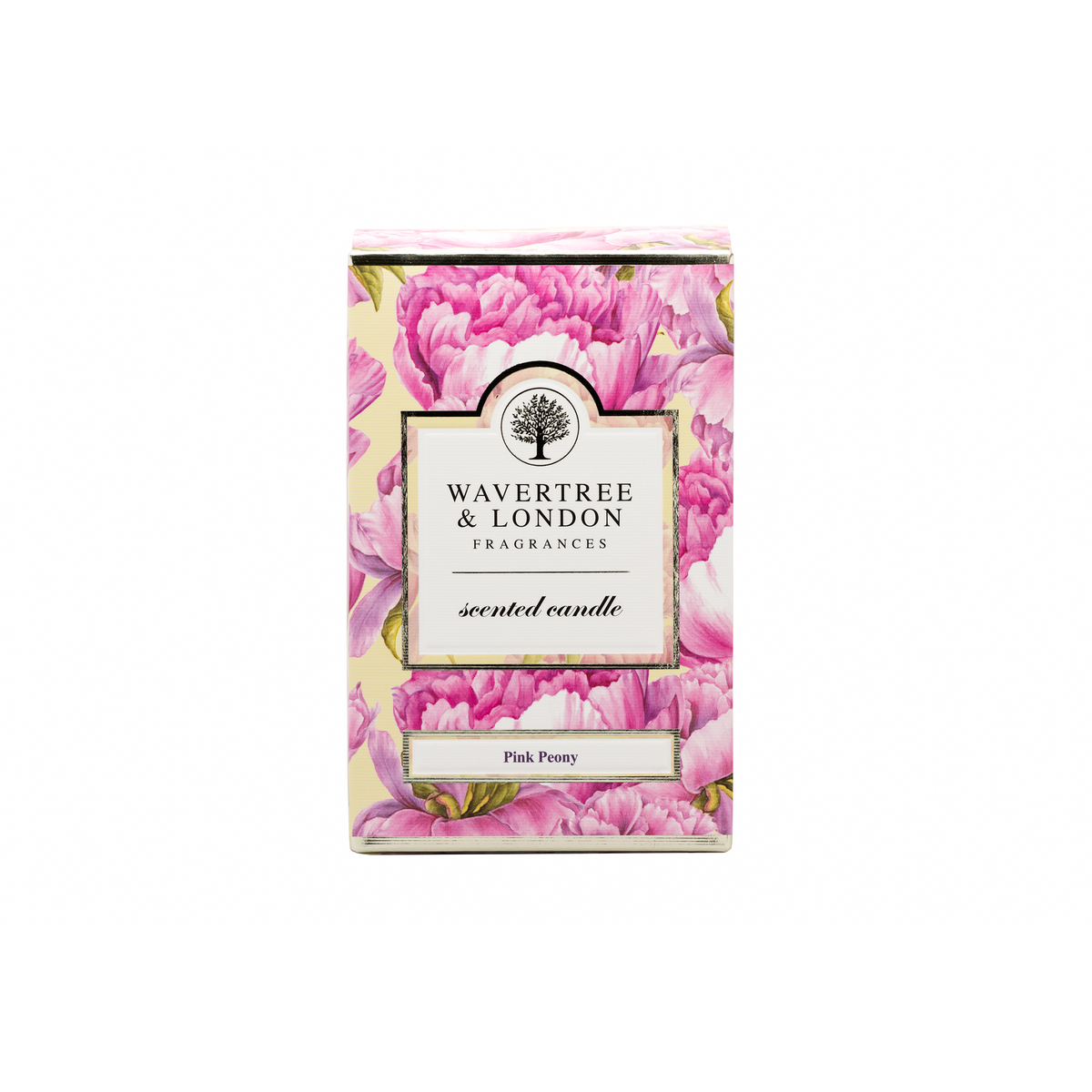Wavertree & London Pink Peony Candle – alternate view – Abdo Florist